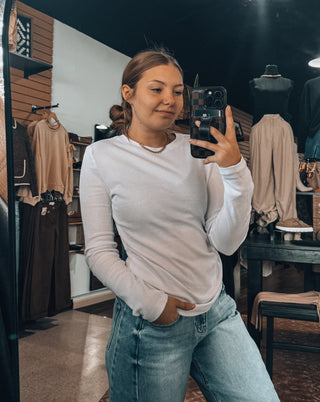 Daily Top - White