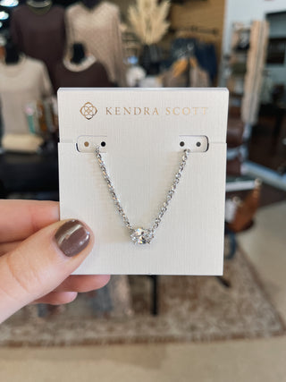 Kendra Scott - Cailin Silver April Pendant Necklace