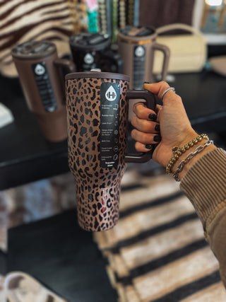Hydrojug Traveler- Leopard 32oz