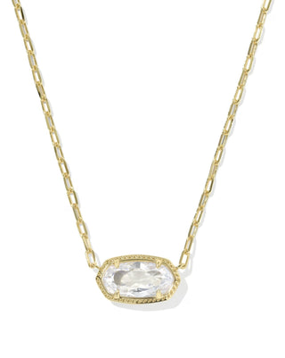 Kendra Scott - Elisa Luxe Gold Short Pendant Necklace