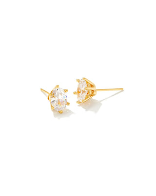 Kendra Scott - Cailin Gold Crystal Stud Earrings