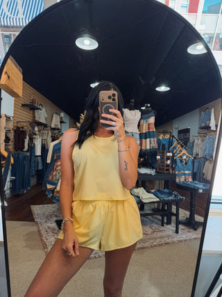 Yellow Sport Tank