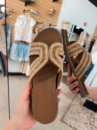 Natural Woven Sandals