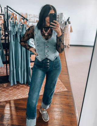 Jay Denim Vest