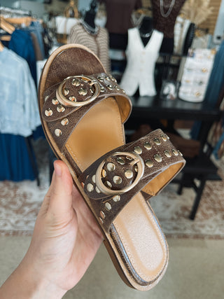 Edgy Studded Sandals