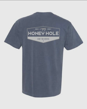Logo Pocket Tee- Honey Hole Outdoors