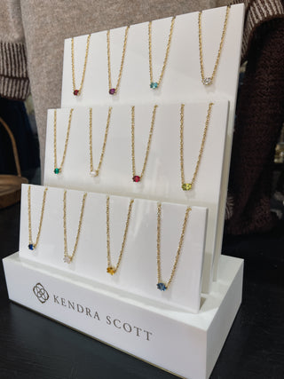 Kendra Scott - Cailin Gold Birthstone Pendant Necklace