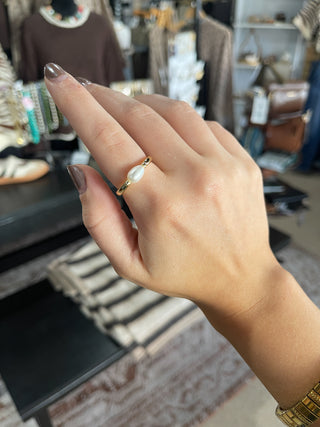 Kendra Scott - Leighton Pearl Band Ring