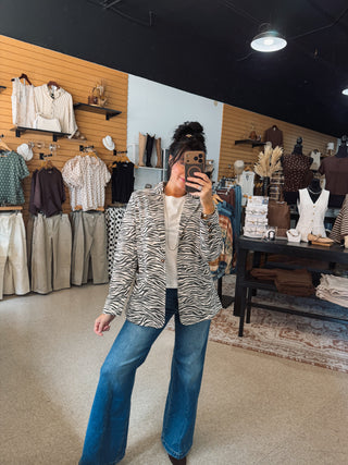 Wild Zebra Blazer