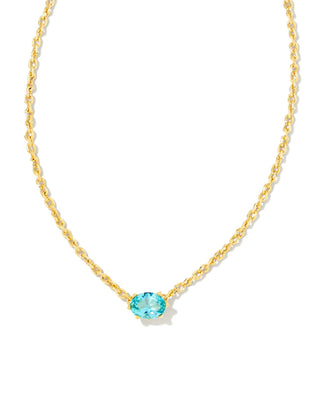 Kendra Scott - Cailin Gold Birthstone Pendant Necklace