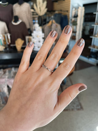 Kendra Scott -Andi Band Ring - Gold or Silver
