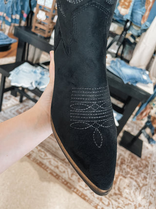 Midnight Western Stitch Tall Boot