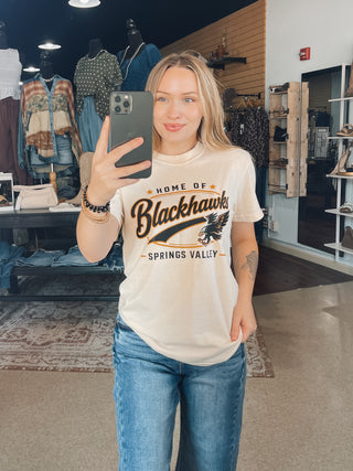 Home Of Blackhawks Graphic Top