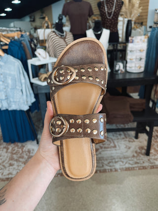 Edgy Studded Sandals