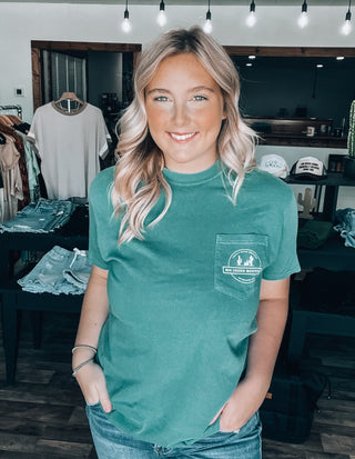 BCB Pocket Tee - Emerald