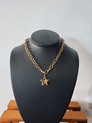 Golden Star Necklace