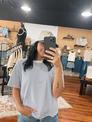 Navy Everyday Top