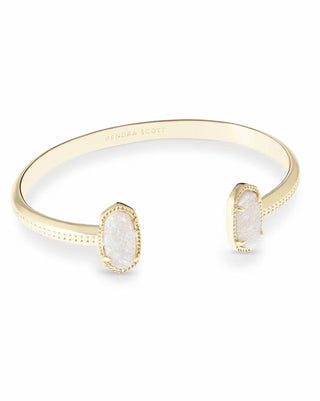 Kendra Scott - Elton Gold Cuff Bracelet - Iridescent Drusy