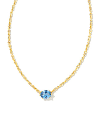 Kendra Scott - Cailin Gold Birthstone Pendant Necklace