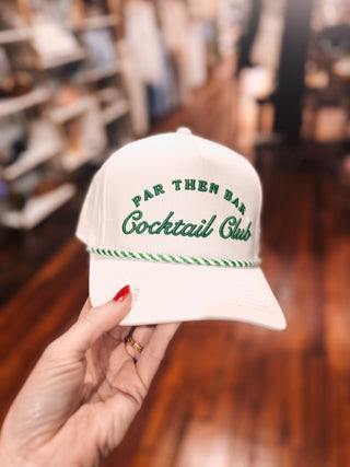 Par Then Bar Cocktail Club Hat