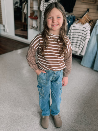 Riley Cargo Jeans- Tween