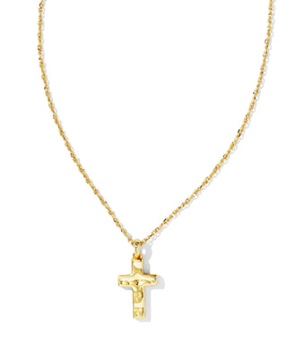 Kendra Scott - Cross Pendant Necklace - Gold