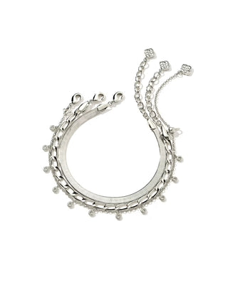 Kendra Scott - Kassie Set of 3 Chain Bracelets - Silver