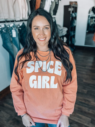 Spice Girl Corded Sweatshirt