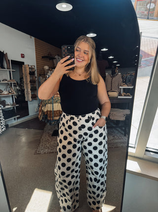 B&W Polka Barrels
