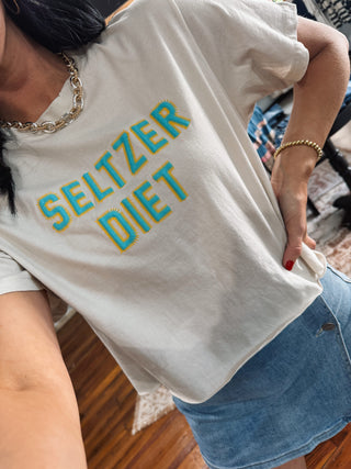 Seltzer Diet Cropped Top