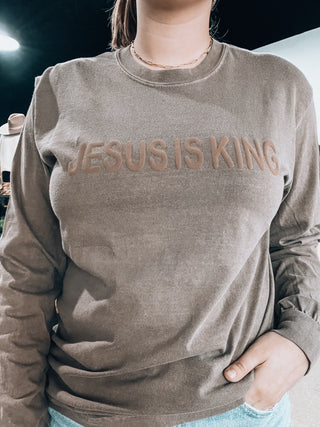 Jesus Is King Long Sleeve