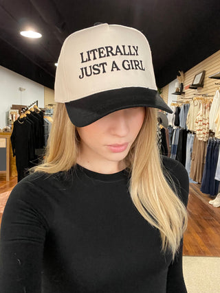 Just a Girl Trucker Hat