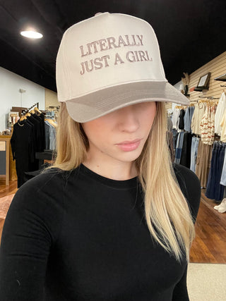 Just a Girl Trucker Hat