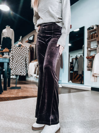 Kendal Velvet Flares