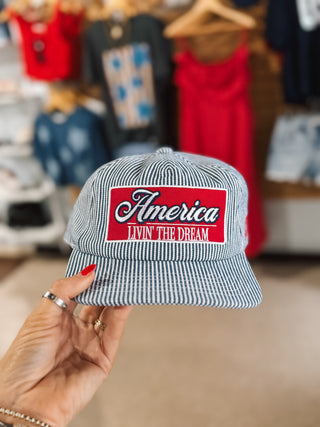 America Vintage Styled Trucker Hat