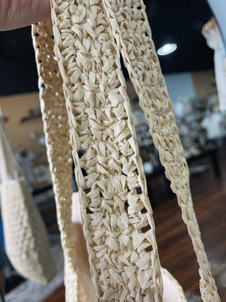 Natural Woven Tote