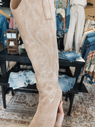 Canyon Sand Western Stitch Tall Boot