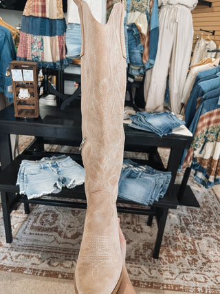 Canyon Sand Western Stitch Tall Boot