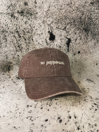 no papparazzi cap