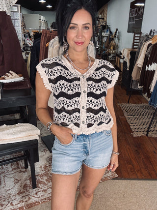 Classic Lightwash Woven Edge Denim  Shorts