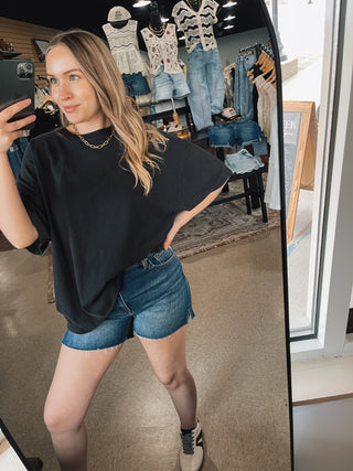 Oversized Tee - Black