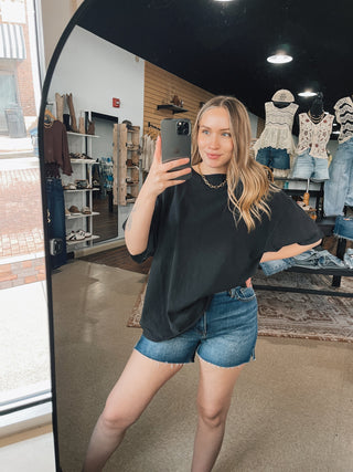 Oversized Tee - Black