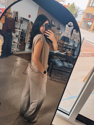 Ultra Soft Tan Altheisure Set