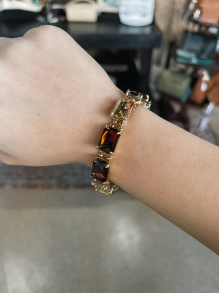 Autumn Jewel Stretch Bracelet