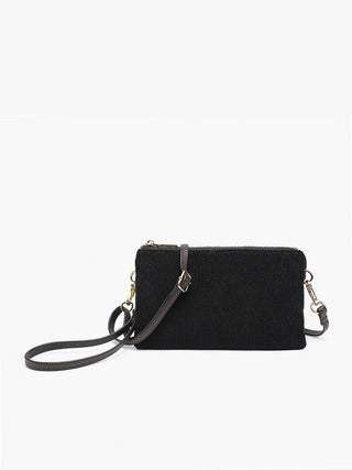 Riley Crossbody/Wristlet- Black